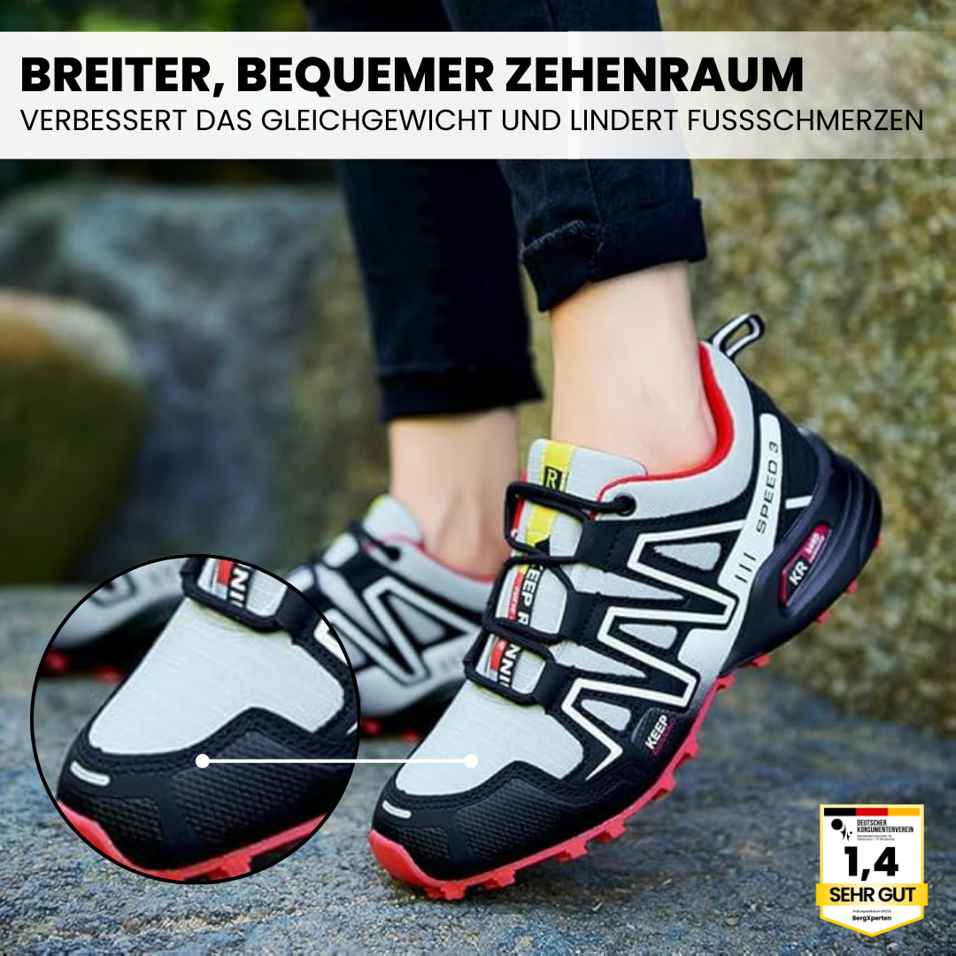 OrthoTrekking | Ergonomische Schmerzlindernde Trekking - Wanderschuhe