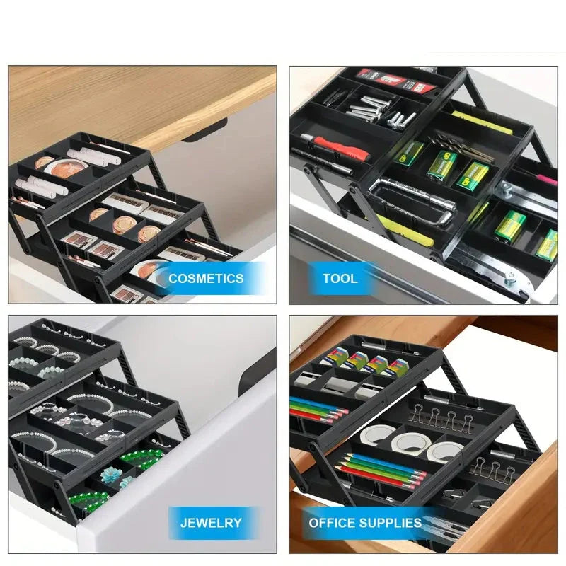 Drawer Organizer with Multiple Levels