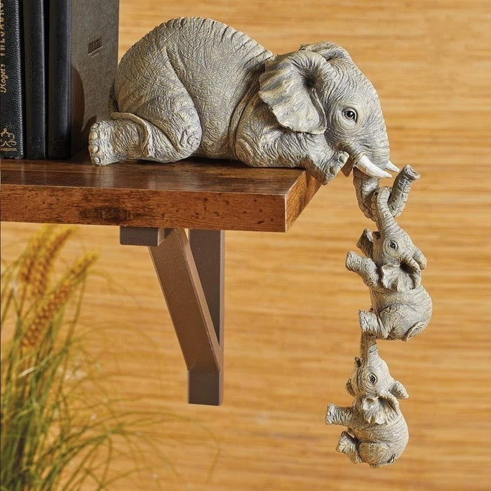 Jumbo™️ Hanging Elephant Family (Set of 3)*