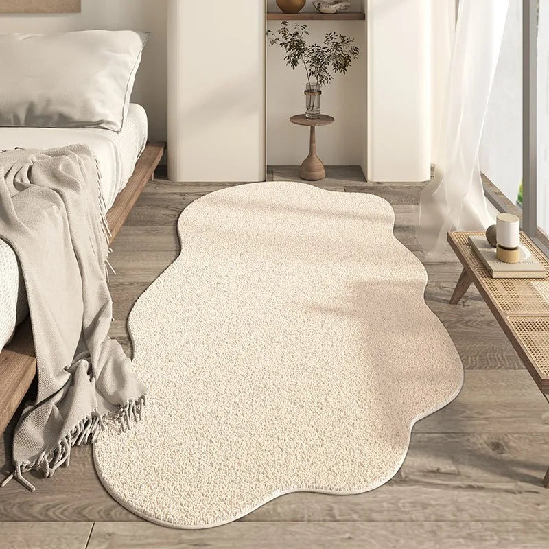 Soft Fluffy Nightstand Rug