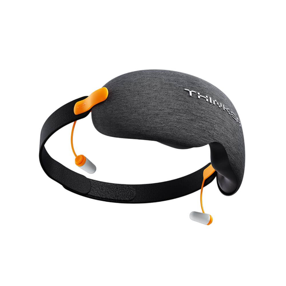 Relaxation Eye Mask with Integrated Earplugs