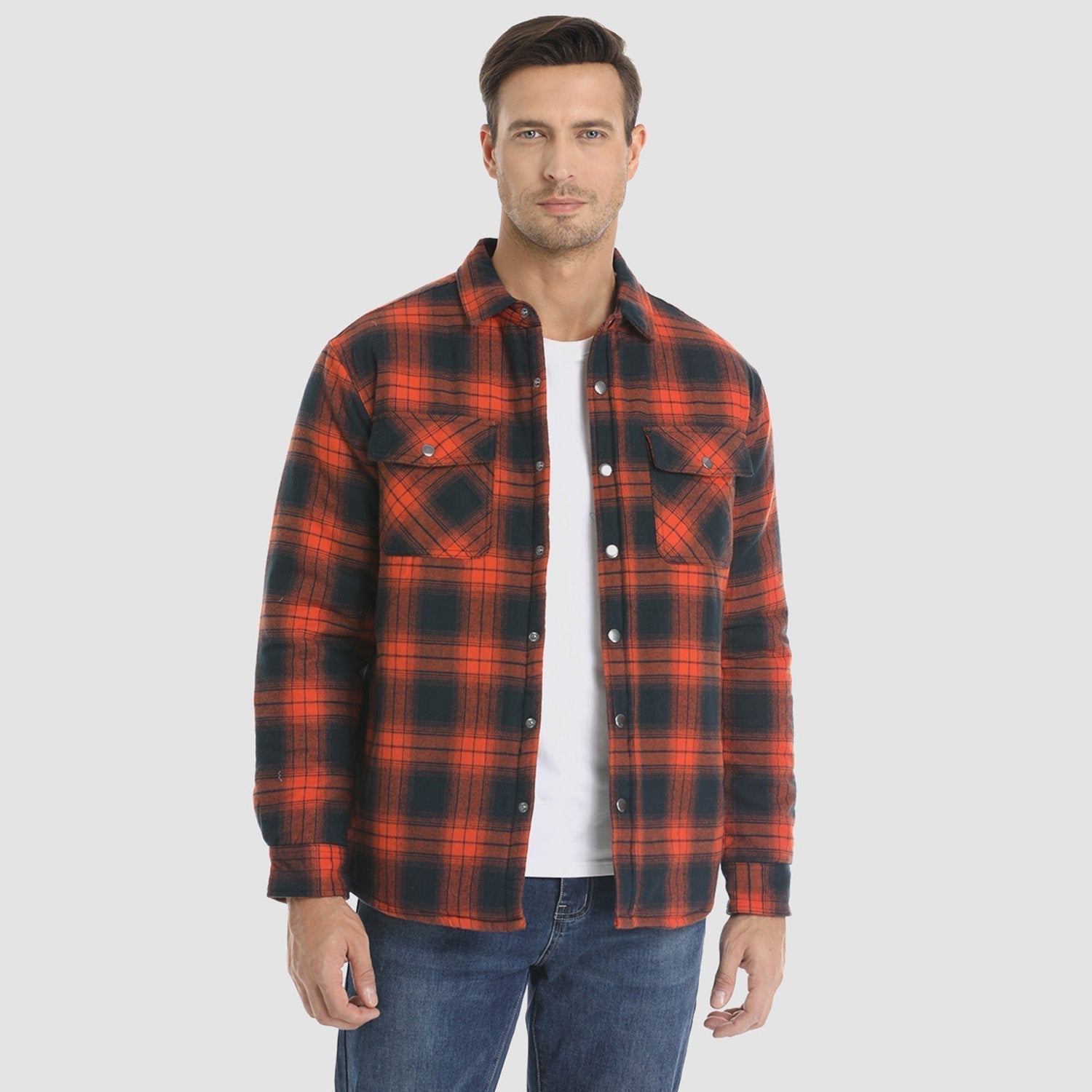 Jack | Gestreifte Flanelljacke