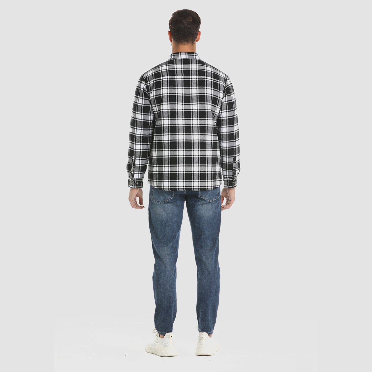 Jack | Gestreifte Flanelljacke