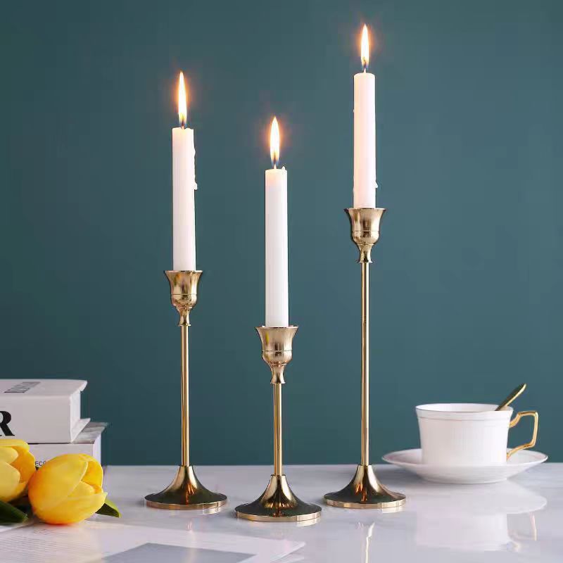 Premium Gold Candle Holders