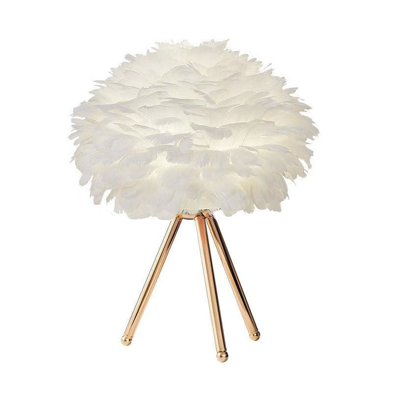 Feather Table Lamp