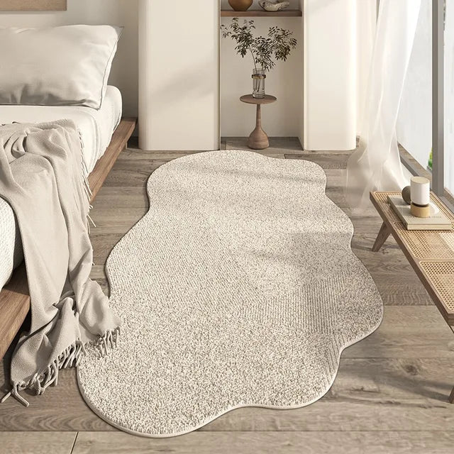 Soft Fluffy Nightstand Rug