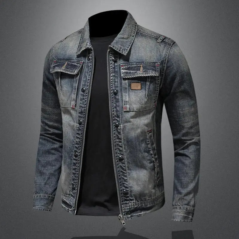 Adrian - Retro-Jeansjacke