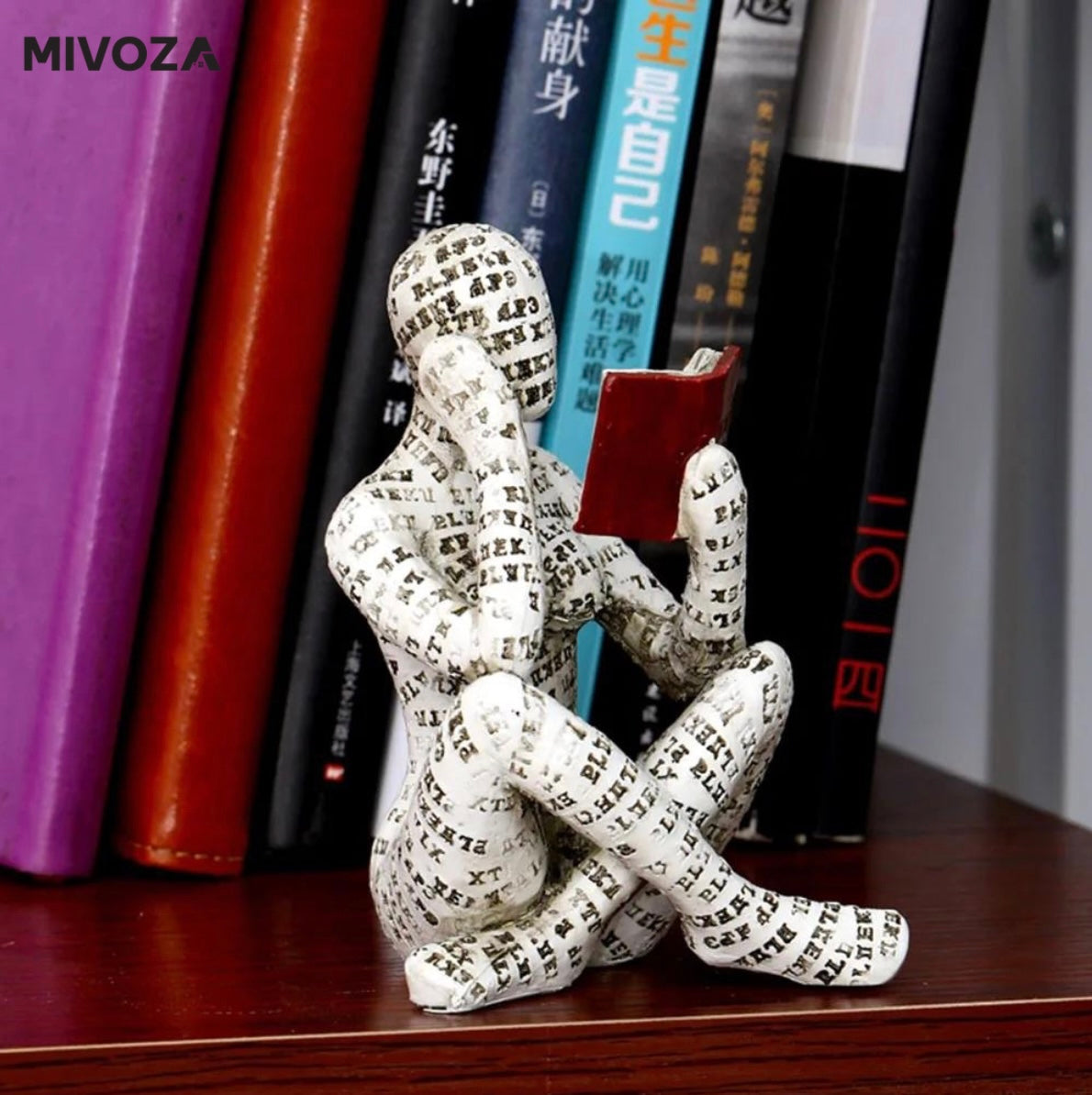 Reading Woman Figurine