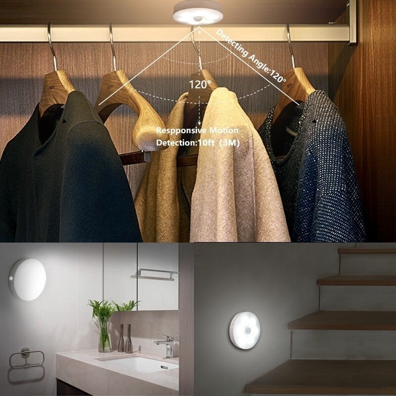 Lampe LED avec détecteur de mouvement LumiSign™️ 