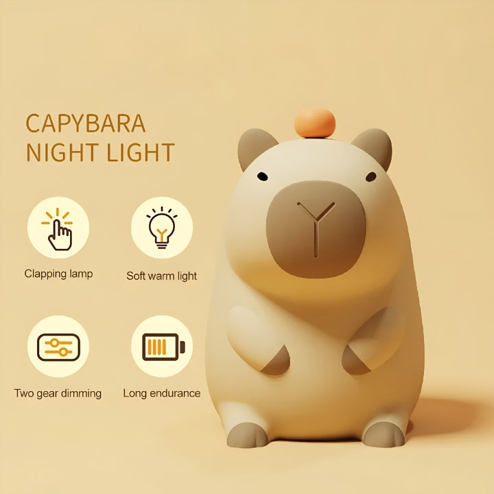 CapybaraLamp™ | Brings Cozy Light to Any Room!