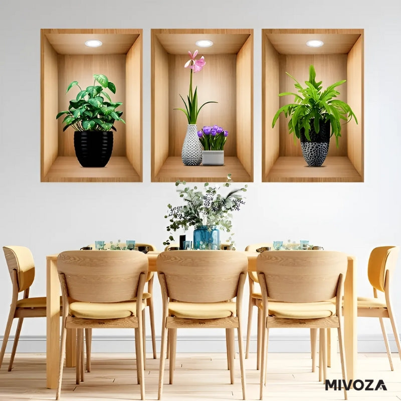 Realistic 3D Plant Stickers