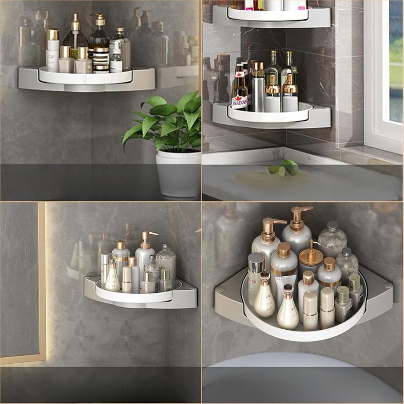 Rotating Shower Shelf