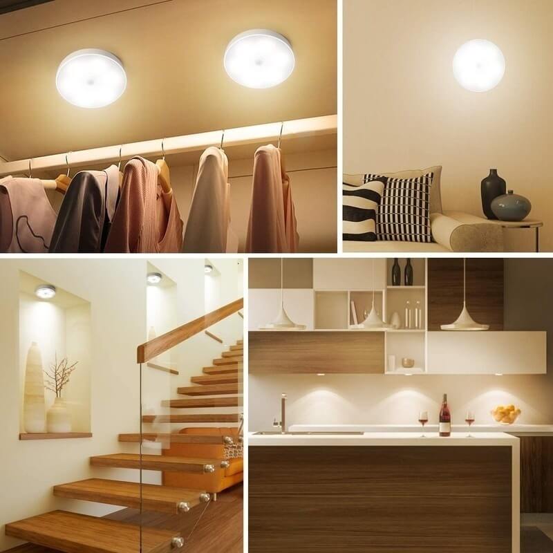 Lampe LED avec détecteur de mouvement LumiSign™️ 