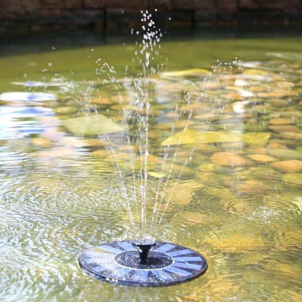 Solar-Powered Fountain