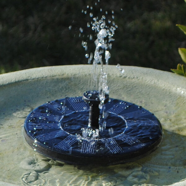 Solar-Powered Fountain