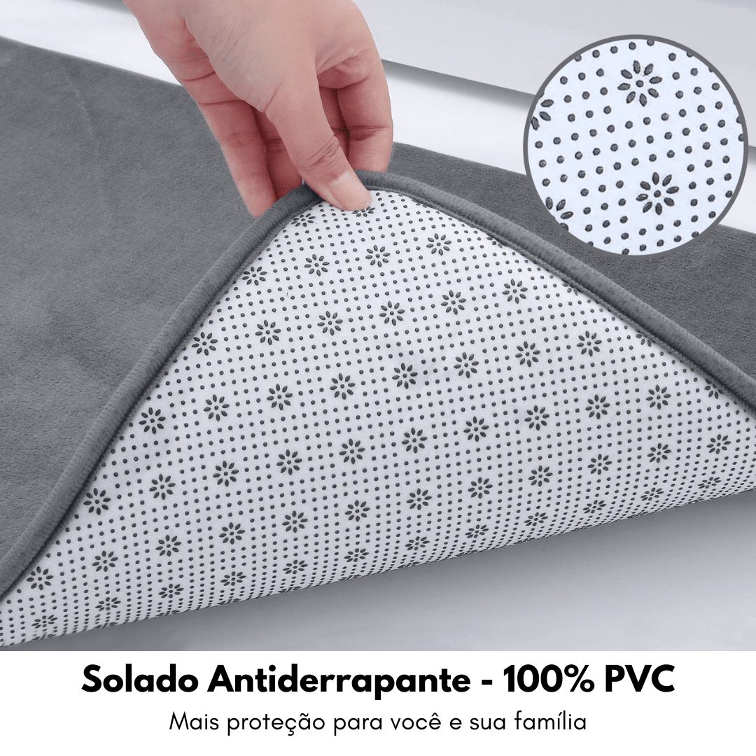 Tapete Super Absorbante Antiderrapante pour Banheiro Design &amp; Casa™ 