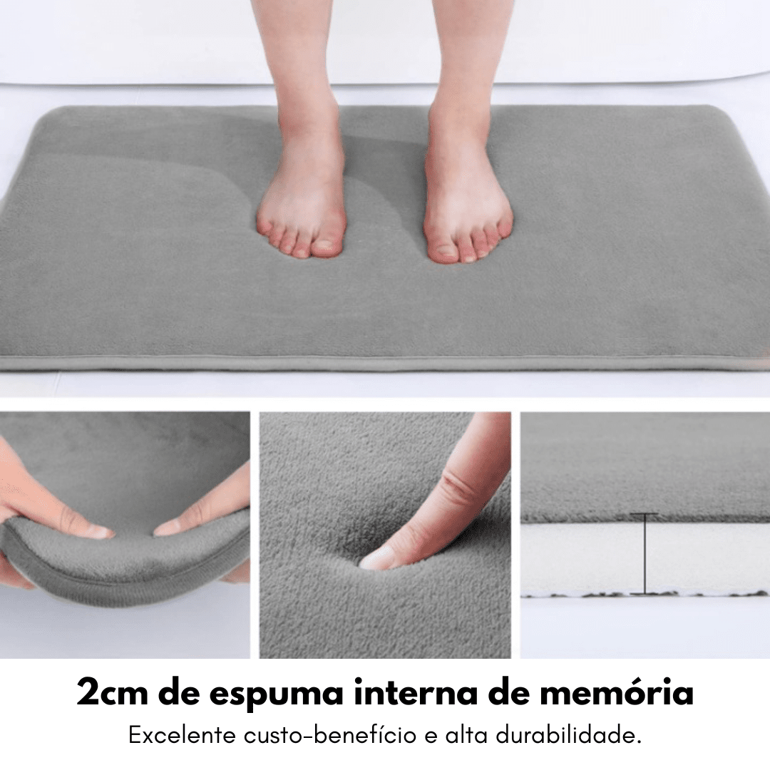 Tapete Super Absorbante Antiderrapante pour Banheiro Design &amp; Casa™ 