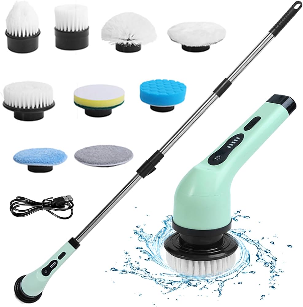 9-in-1 Automatic Cleaning Brush